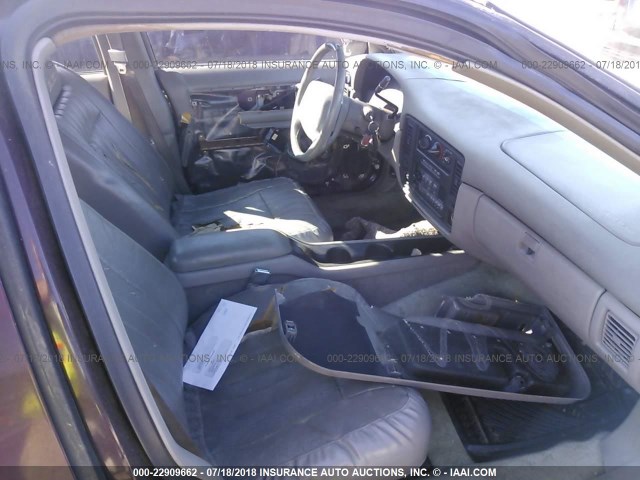 1G1BL52P3SR117666 - 1995 CHEVROLET CAPRICE / IMPALA CLASSIC/SS MAROON photo 5