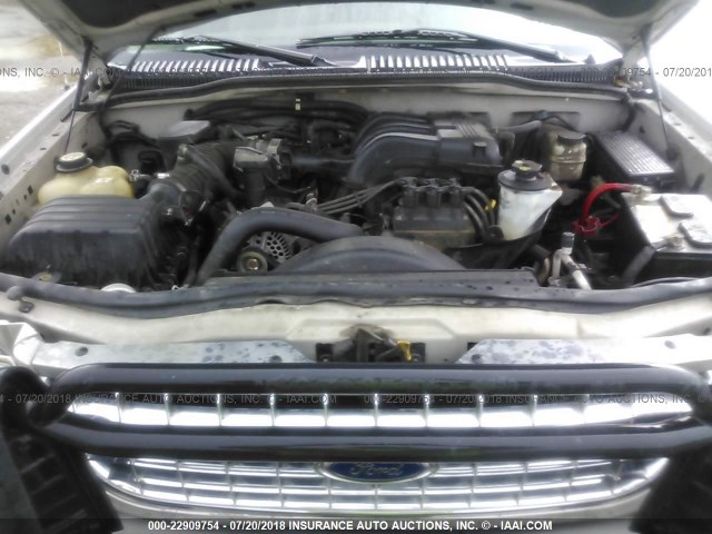 1FMZU73EX5UB24395 - 2005 FORD EXPLORER XLT/XLT SPORT/NBX 银色 照片 10