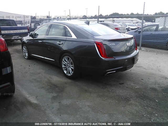 2G61M5S35J9158406 - 2018 CADILLAC XTS LUXURY GRAY photo 3