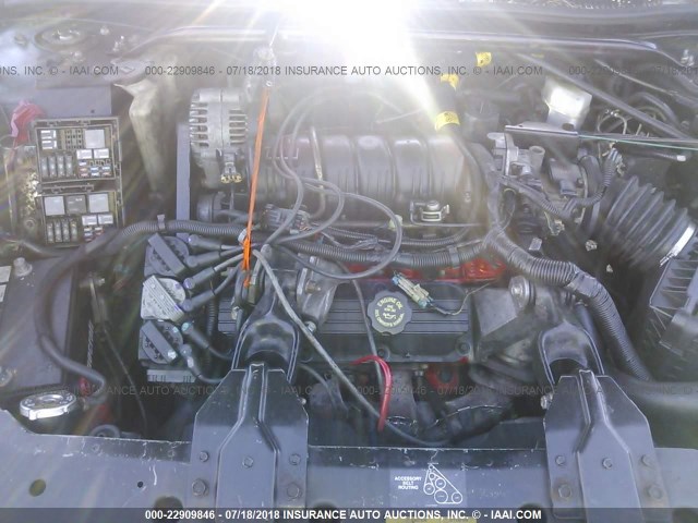 2G1WX15K529277542 - 2002 CHEVROLET MONTE CARLO SS შავი ფოტო 10