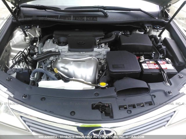 4T1BF1FK0EU806339 - 2014 TOYOTA CAMRY L/SE/LE/XLE 米色 照片 10