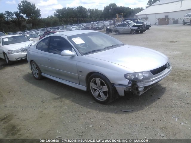 6G2VX12G94L223618 - 2004 PONTIAC GTO SILVER photo 1