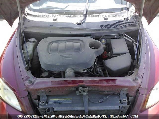 3GNDA13D58S599671 - 2008 CHEVROLET HHR LS BURGUNDY photo 10
