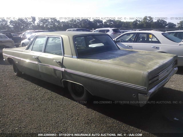 PM41F8D270167 - 1968 PLYMOUTH FURY GREEN photo 3
