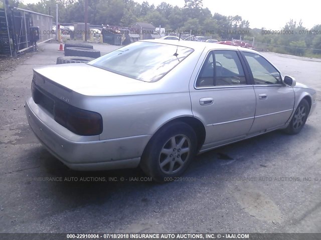 1G6KS54Y73U273520 - 2003 CADILLAC SEVILLE SLS SILVER photo 4