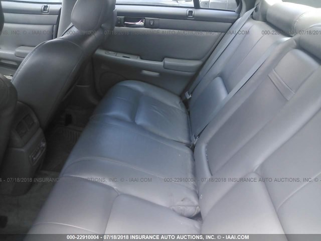 1G6KS54Y73U273520 - 2003 CADILLAC SEVILLE SLS SILVER photo 8