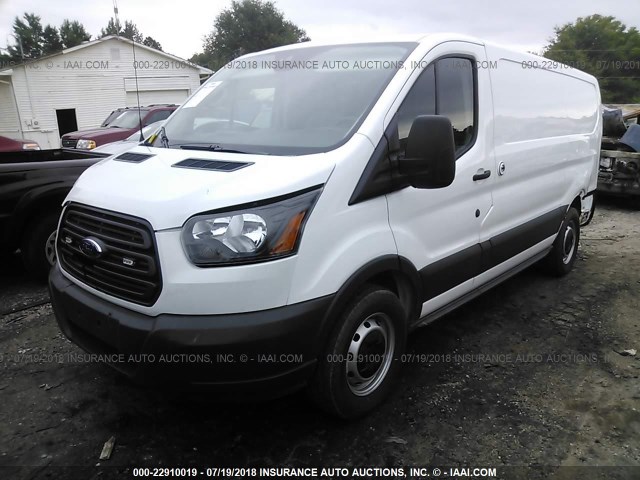 1FTYE1ZM0HKB33342 - 2017 FORD TRANSIT T-150 WHITE photo 2