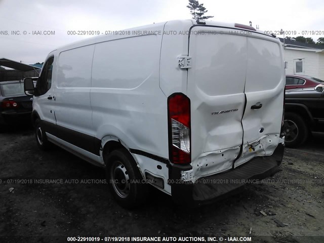 1FTYE1ZM0HKB33342 - 2017 FORD TRANSIT T-150 WHITE photo 3