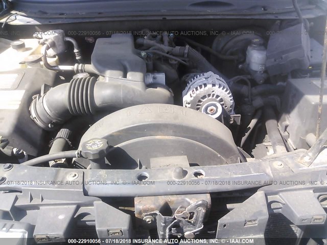 5GAET13P242285405 - 2004 BUICK RAINIER CXL BLUE photo 10