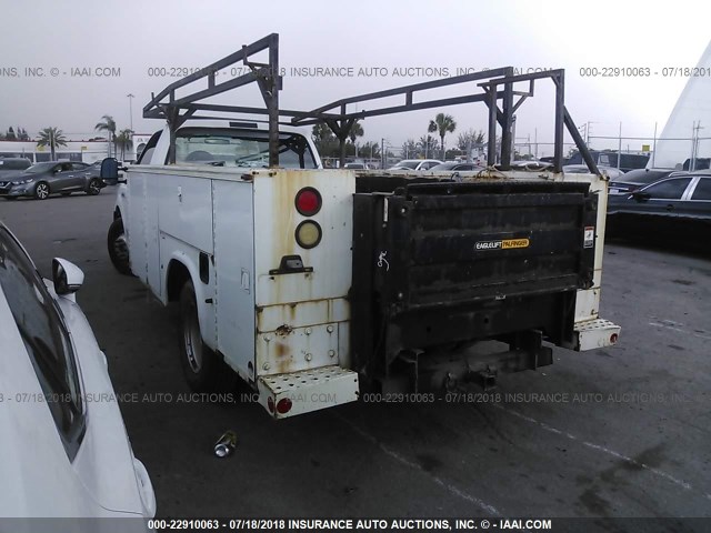 1FDWF36P67EB24684 - 2007 FORD F350 SUPER DUTY WHITE photo 3