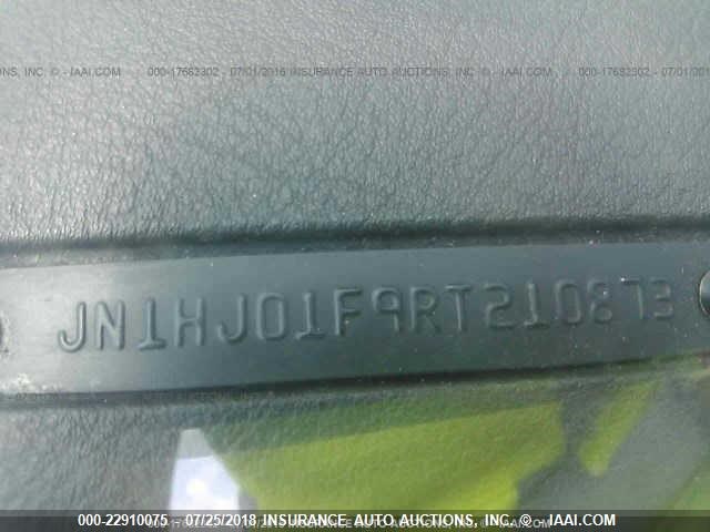 JN1HJ01F9RT210873 - 1994 NISSAN MAXIMA GXE BLUE photo 9