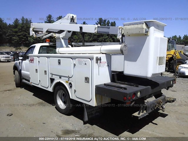 1FDXF47Y78ED45472 - 2008 FORD F450 SUPER DUTY WHITE photo 3