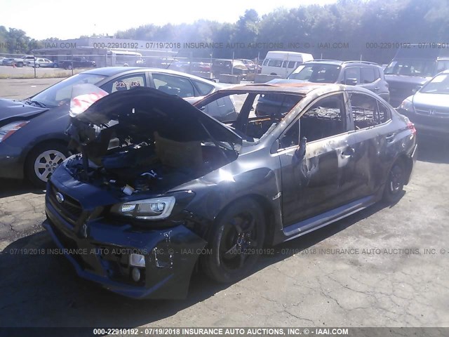 JF1VA1J60H8809898 - 2017 SUBARU WRX LIMITED GRAY photo 2