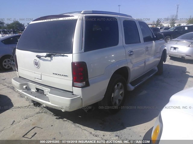 1GYEK63N92R163930 - 2002 CADILLAC ESCALADE LUXURY თეთრი ფოტო 4