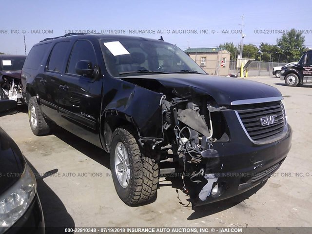 1GKS2KE37BR118101 - 2011 GMC YUKON XL K1500 SLT BLACK photo 1