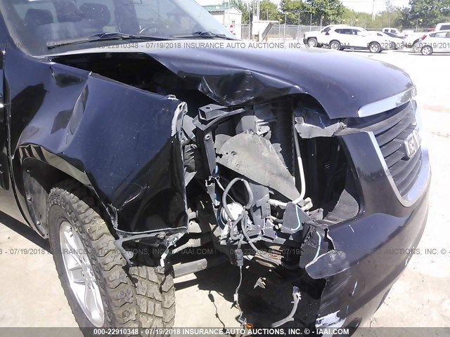 1GKS2KE37BR118101 - 2011 GMC YUKON XL K1500 SLT BLACK photo 6