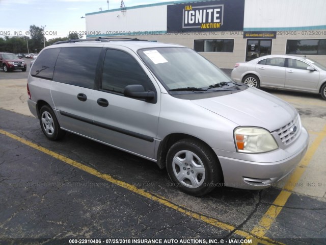 2FMZA51655BA46753 - 2005 FORD FREESTAR SE SILVER photo 1