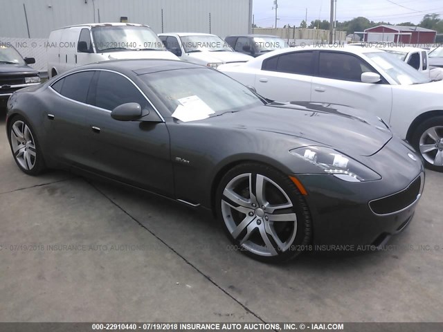 YH4K14AA1CA001487 - 2012 FISKER AUTOMOTIVE KARMA SPORT GRAY photo 1