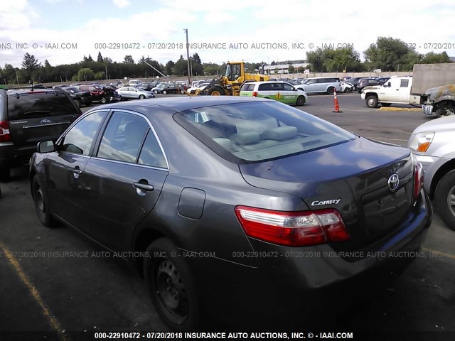 4T1BE46K17U175317 - 2007 TOYOTA CAMRY NEW GENERAT CE/LE/XLE/SE BLACK photo 3