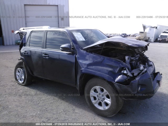 JTEBU5JR3H5413158 - 2017 TOYOTA 4RUNNER SR5 PREM/LTDL/TRAIL/TRD 蓝色 照片 1