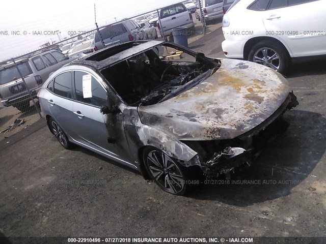 19XFC1F72HE214387 - 2017 HONDA CIVIC EXL 银色 照片 1