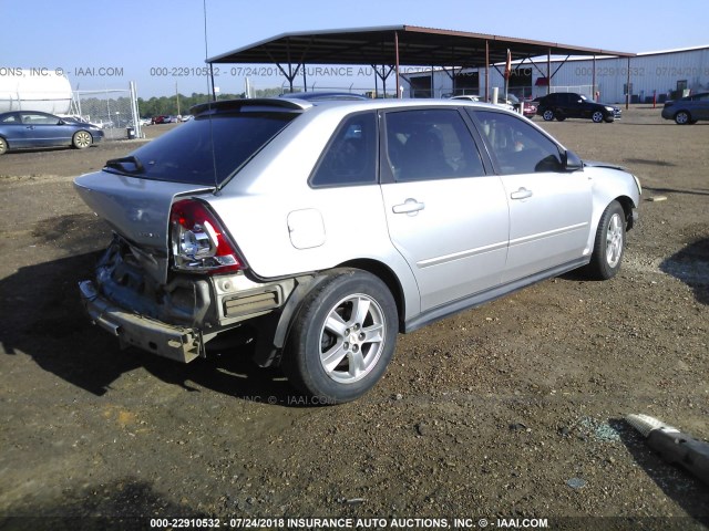 1G1ZT64895F106154 - 2005 CHEVROLET MALIBU MAXX LS 银色 照片 4