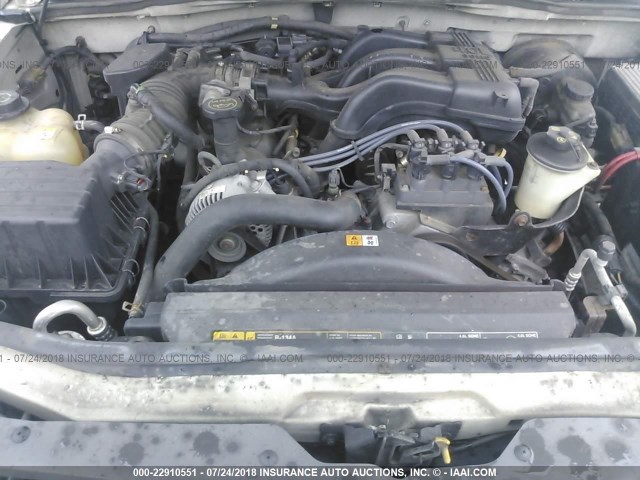 1FMZU72K84UC00623 - 2004 FORD EXPLORER XLS/XLS SPORT WHITE photo 10