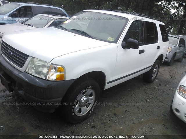 1FMZU72K84UC00623 - 2004 FORD EXPLORER XLS/XLS SPORT WHITE photo 2