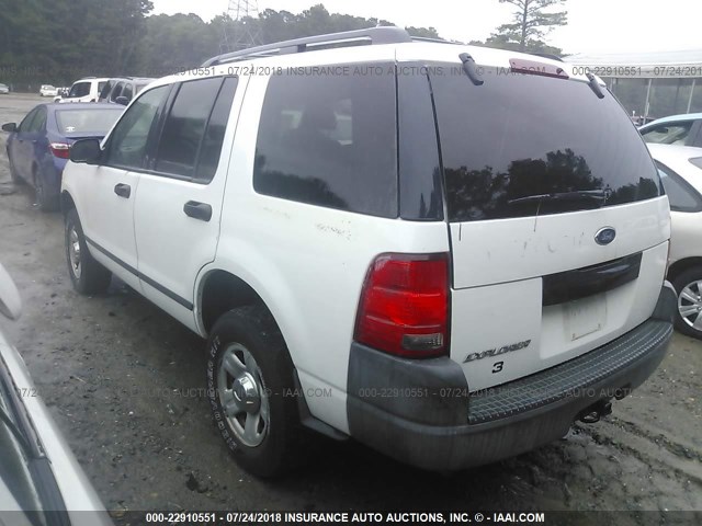 1FMZU72K84UC00623 - 2004 FORD EXPLORER XLS/XLS SPORT WHITE photo 3