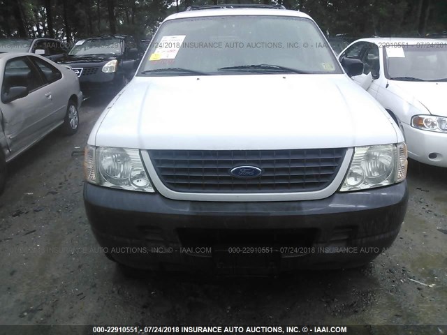 1FMZU72K84UC00623 - 2004 FORD EXPLORER XLS/XLS SPORT WHITE photo 6
