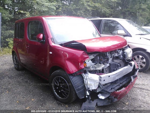 JN8AZ28R39T116043 - 2009 NISSAN CUBE S/SL RED photo 1