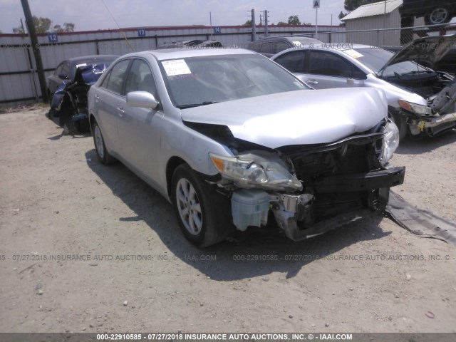 4T4BF3EKXBR161732 - 2011 TOYOTA CAMRY SE/LE/XLE SILVER photo 1