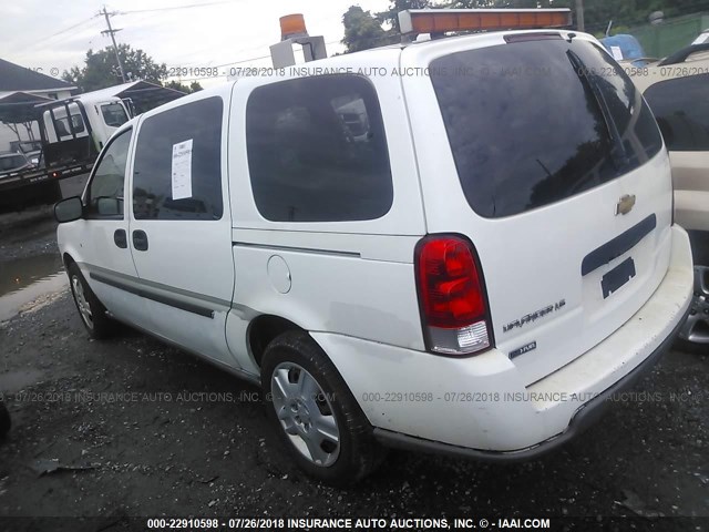1GNDV23W38D128517 - 2008 CHEVROLET UPLANDER LS WHITE photo 3