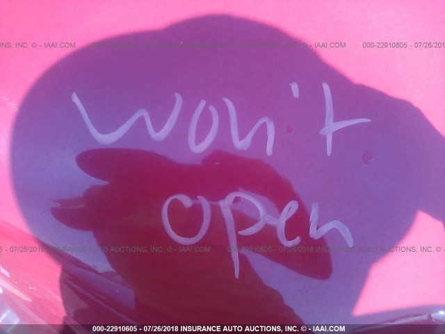 KL1TD66636B631071 - 2006 CHEVROLET AVEO LS RED photo 10