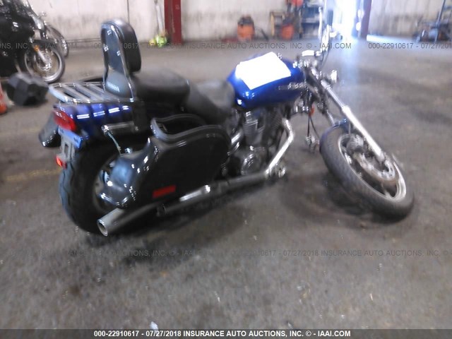 1HFSC18096A001702 - 2006 HONDA VT1100 C BLUE photo 4