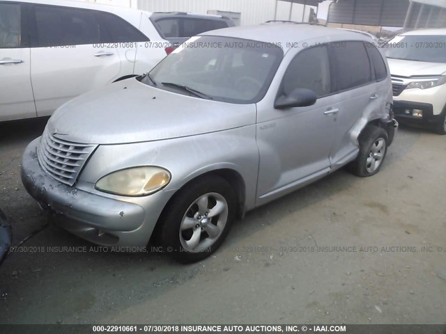 3C4FY48B22T279506 - 2002 CHRYSLER PT CRUISER CLASSIC SILVER photo 2