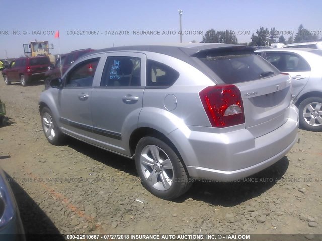 1B3CB3HA8BD108028 - 2011 DODGE CALIBER MAINSTREET SILVER photo 3