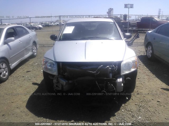 1B3CB3HA8BD108028 - 2011 DODGE CALIBER MAINSTREET SILVER photo 6