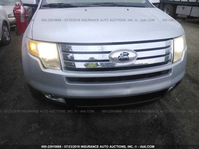 2FMDK4KC6ABA33140 - 2010 FORD EDGE LIMITED SILVER photo 6