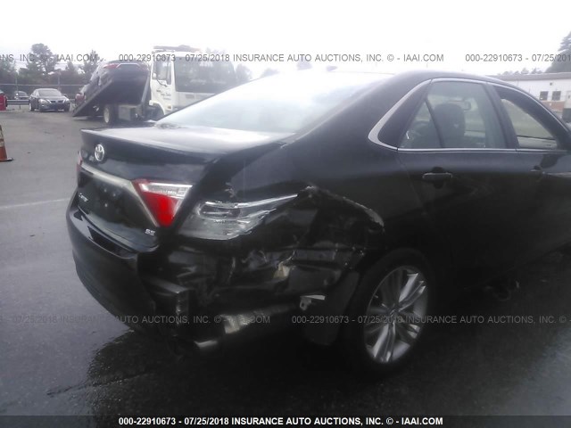 4T1BF1FK9FU110063 - 2015 TOYOTA CAMRY LE/XLE/SE/XSE 黑色 照片 6