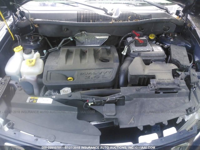 1C4NJDEB9FD396418 - 2015 JEEP COMPASS LATITUDE ლურჯი ფოტო 10