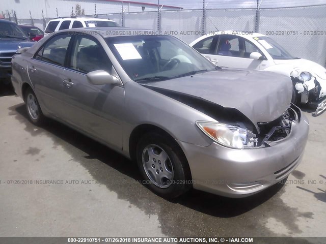 4T1BF32K93U043459 - 2003 TOYOTA CAMRY LE/XLE/SE Qızıl foto 1