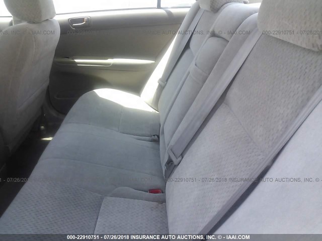 4T1BF32K93U043459 - 2003 TOYOTA CAMRY LE/XLE/SE Qızıl foto 8