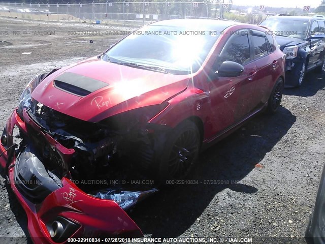 JM1BL1L44C1577519 - 2012 MAZDA SPEED 3 RED photo 2