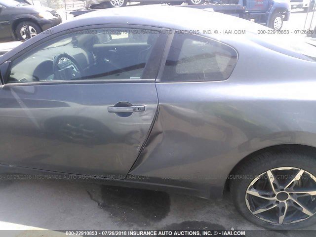 1N4BL24E58C105912 - 2008 NISSAN ALTIMA 3.5SE GRAY photo 6