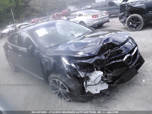 1G4ZP5SS9HU186653 - 2017 BUICK LACROSSE ESSENCE შავი ფოტო 1