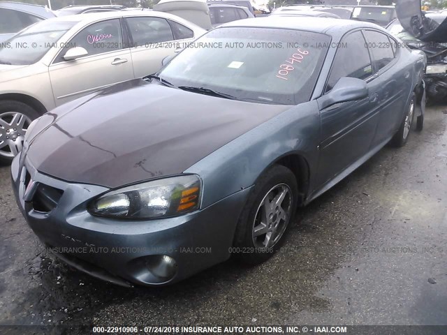 2G2WP552771108406 - 2007 PONTIAC GRAND PRIX ლურჯი ფოტო 2