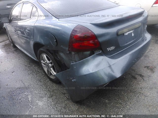 2G2WP552771108406 - 2007 PONTIAC GRAND PRIX ლურჯი ფოტო 6