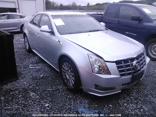 1G6DH5E59C0127252 - 2012 CADILLAC CTS LUXURY COLLECTION SILVER photo 1