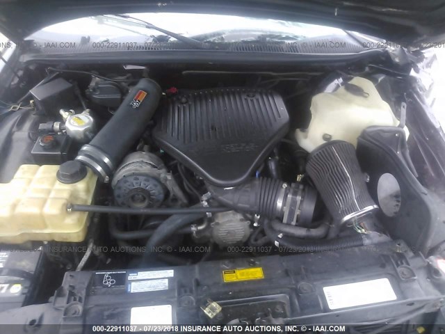 1G1BL52P1TR188432 - 1996 CHEVROLET CAPRICE / IMPALA CLASSIC/SS MAROON photo 10